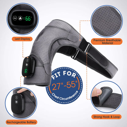 Electric Shoulder Massager, Shoulder Thermal Brace