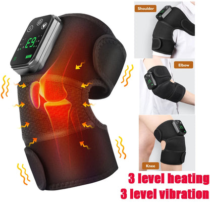Electric Heating Knee Massager, Knee Vibration Device