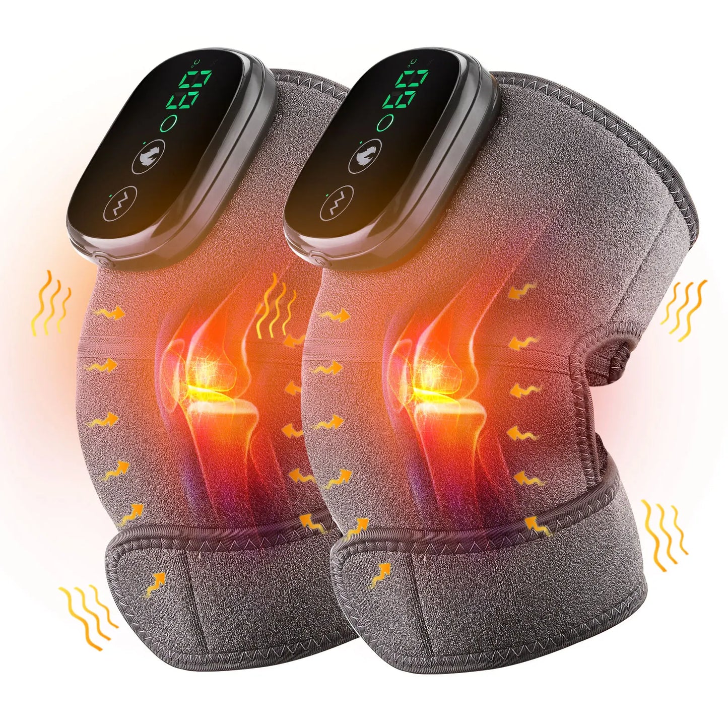 Electric Heating Knee Massager, Knee Vibration Device
