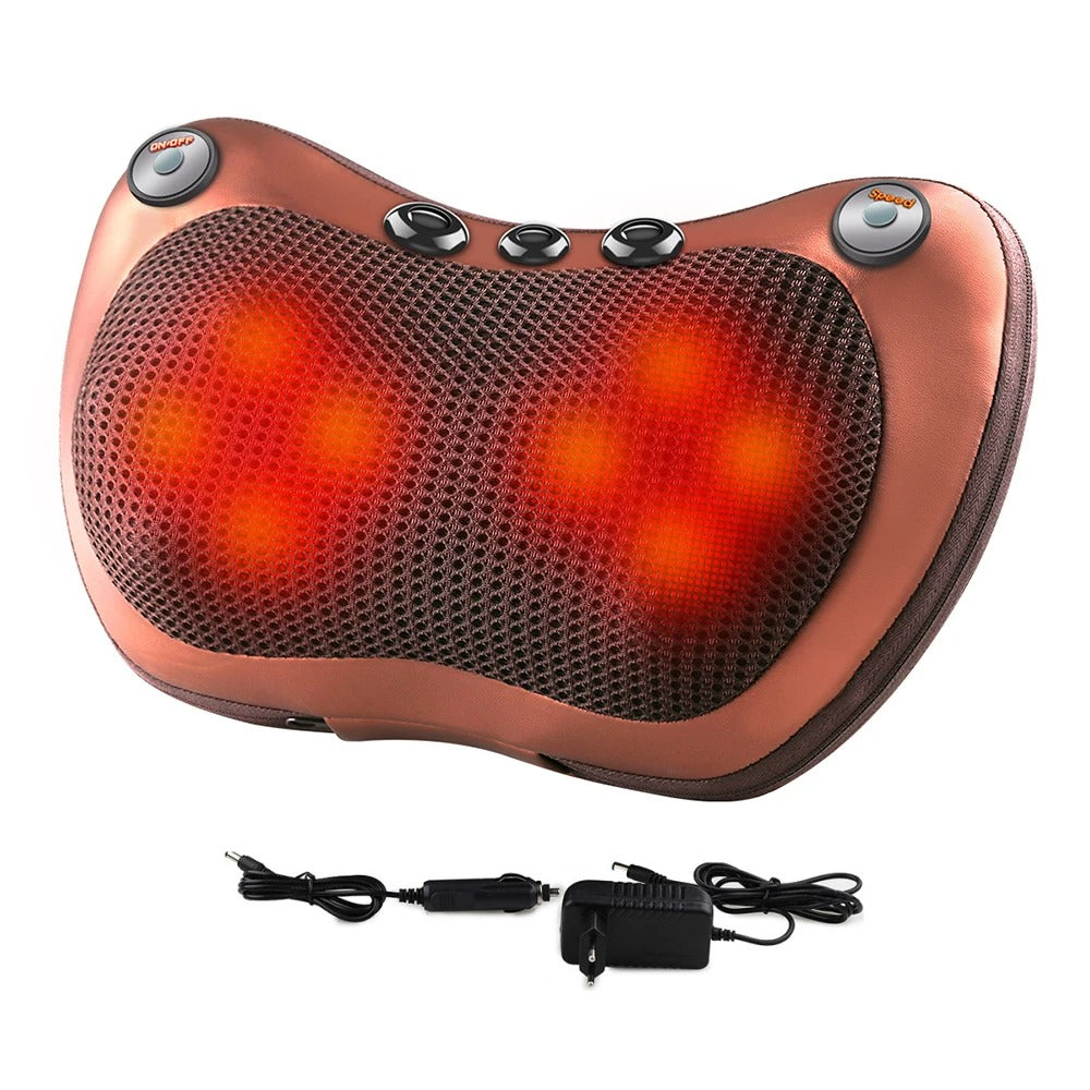 Shiatsu Back and Neck Massager Pillow with Heat.