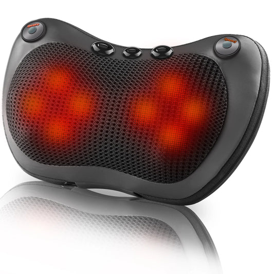 Shiatsu Back and Neck Massager Pillow with Heat.